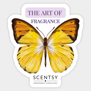 The art of fragrance Scentsy independent consultant Sticker